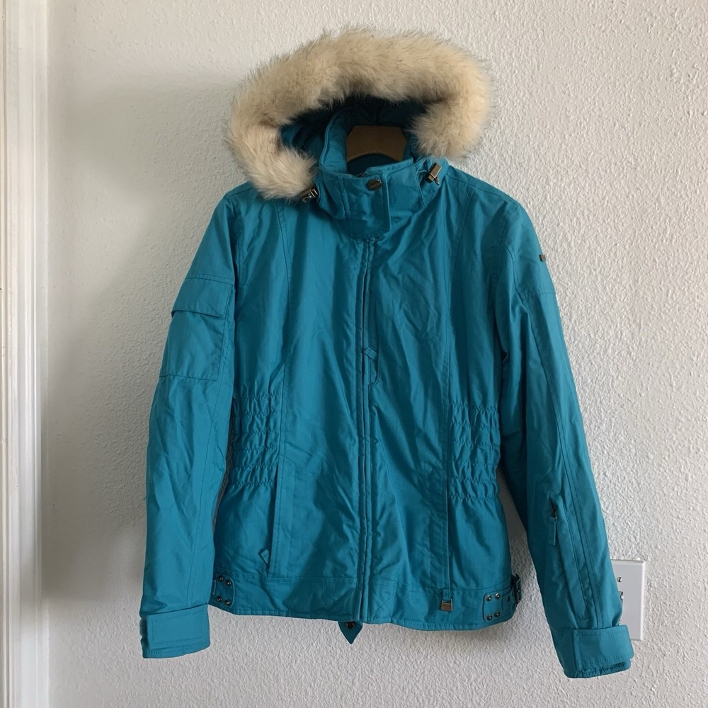 Womens NILS winter jacket sportswear snow jacket size 4 Small